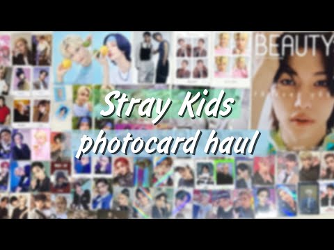 Видео: Распаковка более 60 карт Stray Kids 🩵