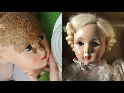 Видео: Большая Победа Реставрация прессопилочной куклы