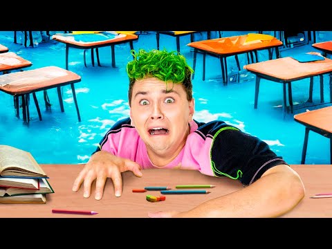 Видео: Затопило ШКОЛУ 💧 Истории из ШКОЛЫ