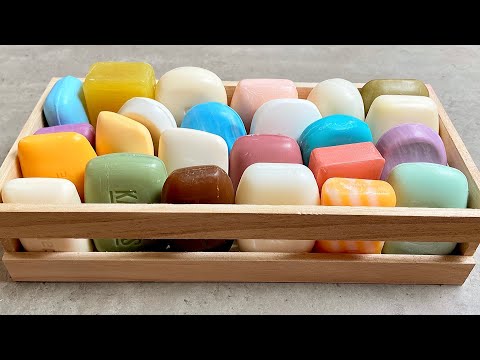 Видео: Relax with soap 💛 Soap cutting and crunch 💛 Резка мыла 💛 АСМР мыло
