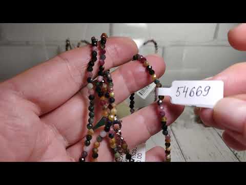 Видео: Бусики и браслеты из натуральных камней 12.11.25