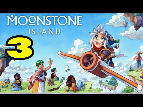 Видео: Moonstone Island #3 АМБАР И СТОЙЛА 🤨