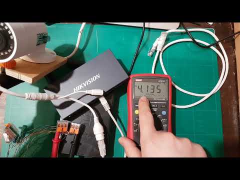 Видео: Какое напряжение в POE? Спросим вольтметр.