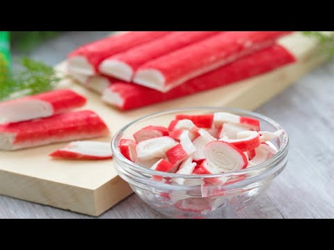 Видео: ТОП-8 вкуснейших салатов с КРАБОВЫМИ ПАЛОЧКАМИ. Рецепты КРАБОВЫХ САЛАТОВ на ПРАЗДНИК и не только!