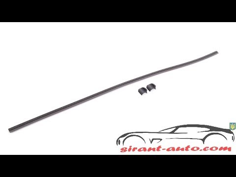 Видео: 1K0955429B Замена резинки щетки стеклоочистителя VW, Skoda