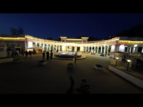 Видео: Ночной Кисловодск. Курортный бульвар и проспект Ленина. 17 мая 2025 г.