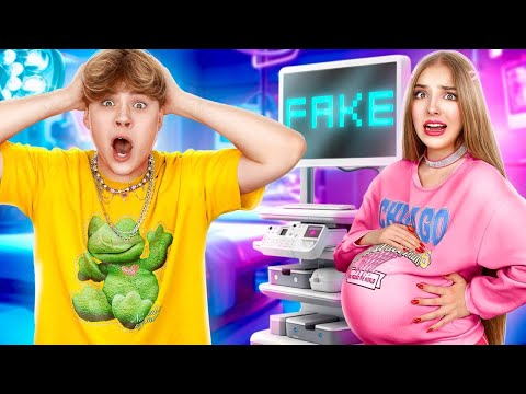 Видео: Как Притвориться Беременной? || Богатая VS Бедная Беременная