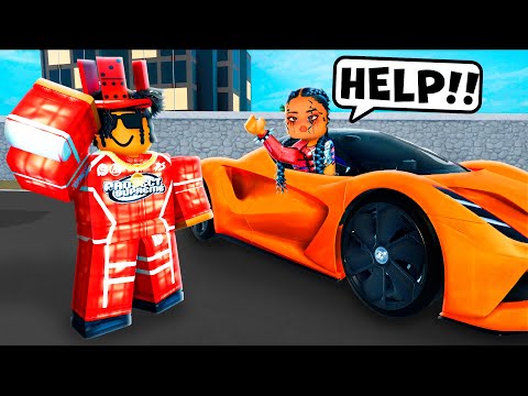 Видео: ЕЁ ПЕРВЫЙ РАЗ ИГРАЕТ В ROBLOX DRIVING EMPIRE