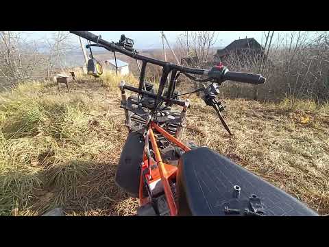 Видео: Мотоцикл Скаут 7 Боцман 2, колеса giant 8,0 л с  max комплектация