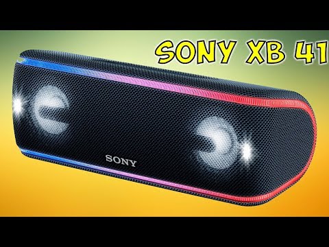 Видео: Sony SRS-XB41. Флагманская колонка от Sony!