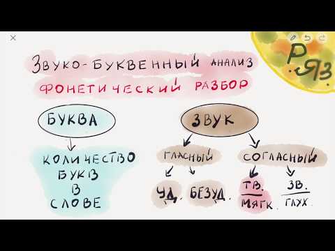 Видео: Буквы и звуки. Что нужно знать для звуко-буквенного анализа