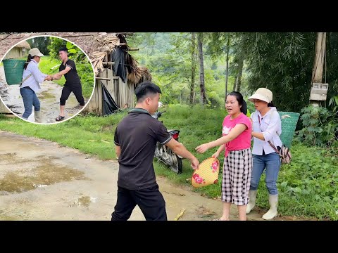 Видео: Младшая сестра храбро спасла старшую сестру от негодяев.