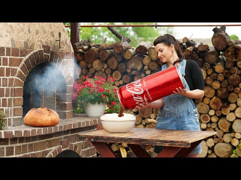 Видео: Эксперимент⚡️Рецепт домашнего хлеба с "Coca-Cola" и бутерброды с хамоном.