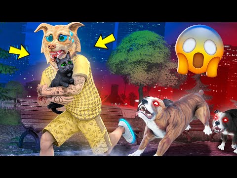 Видео: Я СПАС БЕДНОГО КОТЁНКА В ГТА 5 ! Я СТАЛ КОТОМ НА 24 ЧАСА В GTA 5 ! 2 ЧАСТЬ