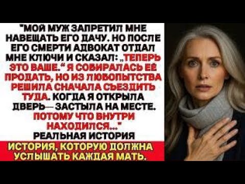 Видео: «Почему муж запрещал мне ездить на дачу? Ответ я узнала слишком поздно»