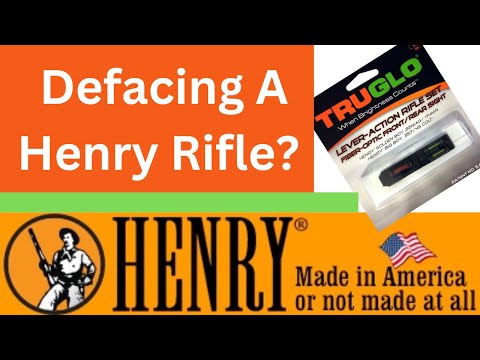 Видео: Позорное обновление винтовок Генри! Прицелы TruGlow