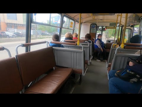 Видео: Архангельск. Travel 4K in the PAZ-32054 bus. ПАЗ-32054. 乘坐 PAZ-32054 巴士。