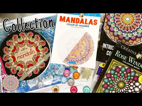 Видео: Коллекция мандал: раскраски и декор + все раскрашенные страницы!
