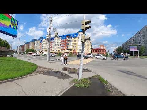 Видео: Прогулка по Омску 10 лет октября