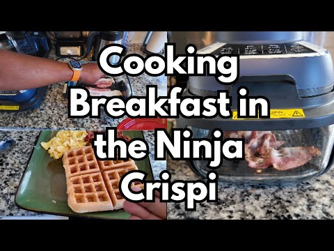 Видео: Готовим завтрак с ниндзя Криспи #ninjakitchen #cooking #food