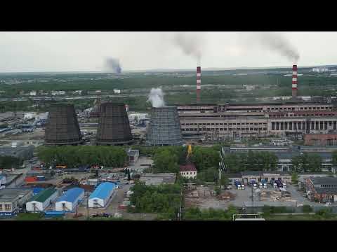 Видео: Хабаровск. Лето. Вечерний полёт.