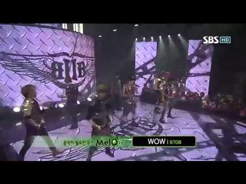 Видео: BTOB [WOW] @SBS Inkigayo Популярная песня 20121007