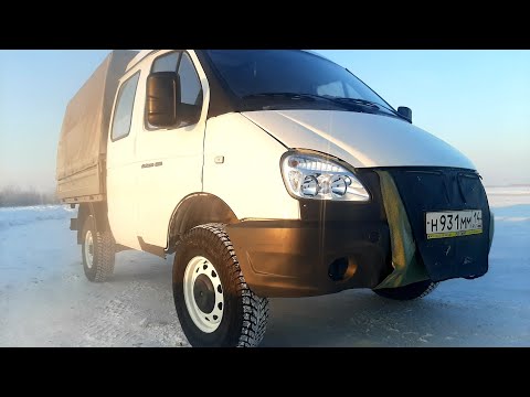 Видео: ЗИМНИКИ СЕВЕРА/ЕДЕМ НА ГАЗ "СОБОЛЬ" В АРКТИКУ/ТААТТА
