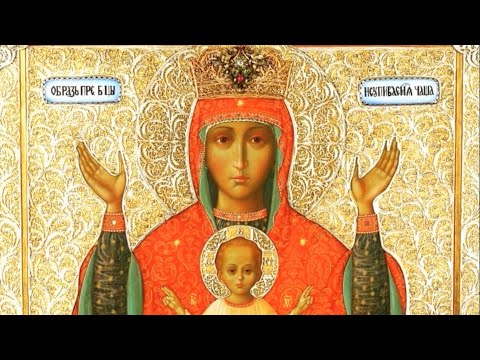 Видео: Акафист Пресвятой Богородице пред иконой «Неупиваемая Чаша»