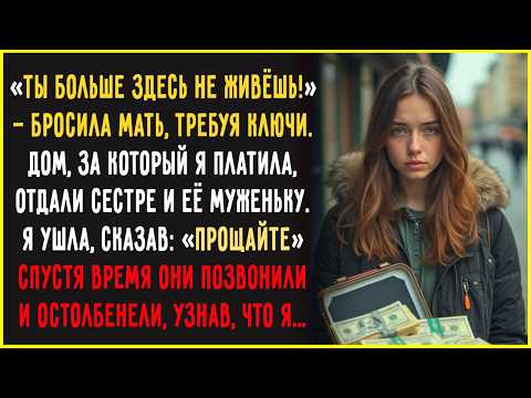 Видео: ВЫМЕТАЙСЯ! Семье нужно помогать! — родители выгнали меня из дома, за который я платила, но вскоре...