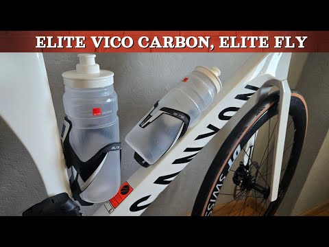 Видео: Флягодержатели Elite VICO carbon и бутылки Elite FLY для велоспорта