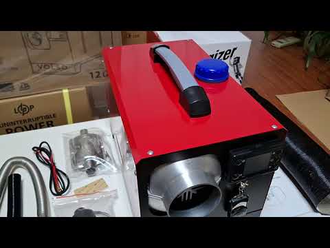 Видео: Автономний дизельний нагрівач VOLSO POLSKA VS 80951 комплект поставки