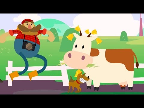 Видео: Развивающий мультфильм для детей – Мы идем по лесу – все серии про ферму – учим домашних животных