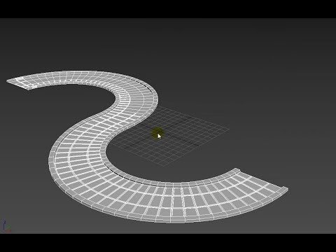 Видео: 37 Моделирование тротуарной плитки, лавочки, фонаря в 3ds Max