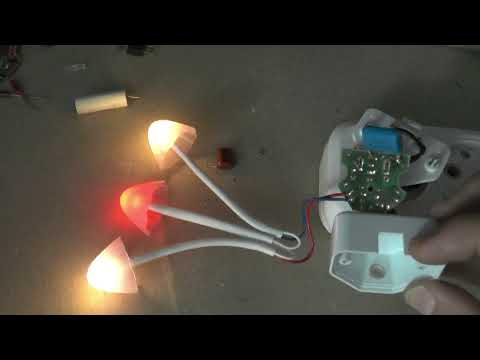 Видео: А что внутри :) Ремонт ночника грибочки после месяца работы