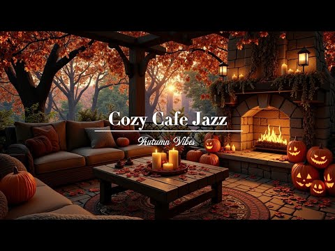 Видео: Уютная джаз-кофейня 🍂 Осенние вибрации и расслабляющий инструментальный джаз для учебы | Чилл-биты