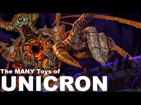 Видео: МНОЖЕСТВО игрушек Юникрона — История фигурок Повелителя Хаоса и RBD Хэллоуинский спецвыпуск