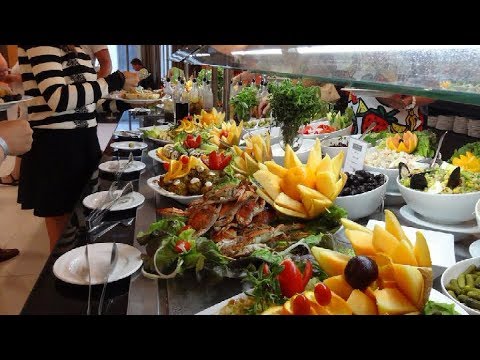 Видео: Concorde Green Park Palace 5* - Ужин all inclusive (de luxe)