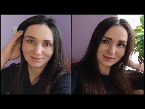 Видео: С макияжем или без? Как лучше?) До и после! Косметика творит чудеса! Мой не профессиональный мейк!))