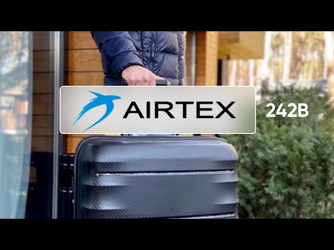 Видео: Валіза Airtex 242B легка, містка, вдаростійка з поліпропілену (відео-огляд)