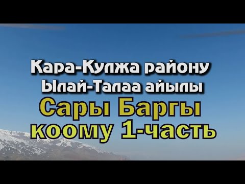 Видео: Сарыбаргы коому Кара-Кулжа Ылай-Талаа айылы  1 кун