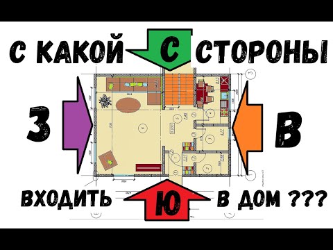 Видео: С какой стороны входить в дом? Выбираем правильные места по Васту.