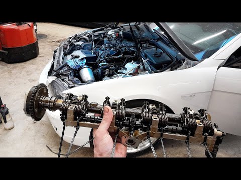 Видео: Оживление BMW 750i E65. Все плохо