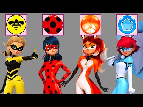 Видео: Эпическое сияние! Чудесное преображение королев | Леди Баг, Королева Пчел, Рена Руж и Банни Икс!