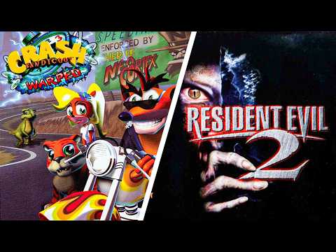 Видео: 20 ЛУЧШИХ игр для PS1