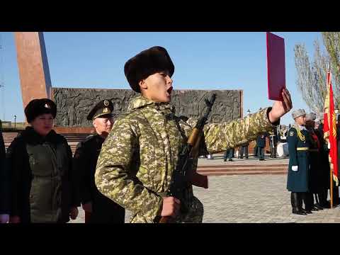Видео: Ата-Бейитте Улуттук гвардиянын аскерлери ант беришти  02.11.2024