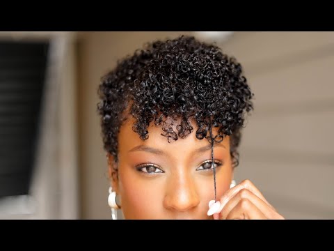 Видео: Очень четкая кудрявая челка, мытье и уход на короткие волосы | натуральные волосы