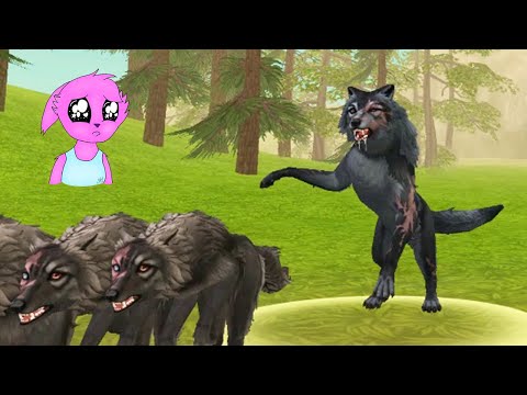 Видео: БЕГЕМОТЫ охотятся на босса СТАРОГО ВОЛКА в ДОЛИНЕ ГИГАНТОВ WildCraft