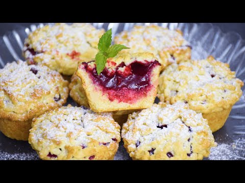 Видео: "ЯГОДНОЕ ЛУКОШКО" 🍒 ПОТРЯСАЮЩЕ ВКУСНОЕ ПИРОЖНОЕ!