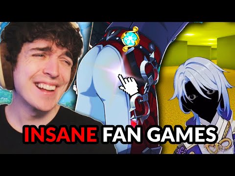 Видео: Эти фанатские игры Genshin просто ДИКИЕ...