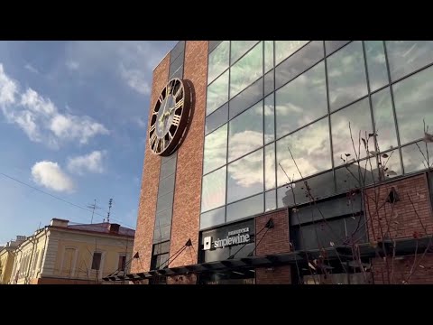 Видео: Красноярск. 2 ноября 2025 года. Прогулка по городу поздней осенью в не очень погожий день.